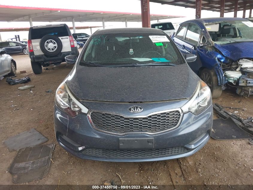 2016 KIA FORTE LX - KNAFK4A66G5599169