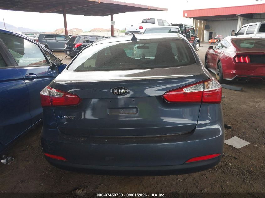 2016 KIA FORTE LX - KNAFK4A66G5599169