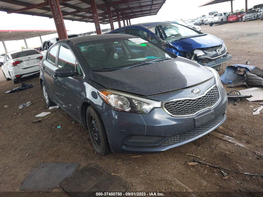 2016 KIA FORTE LX - KNAFK4A66G5599169