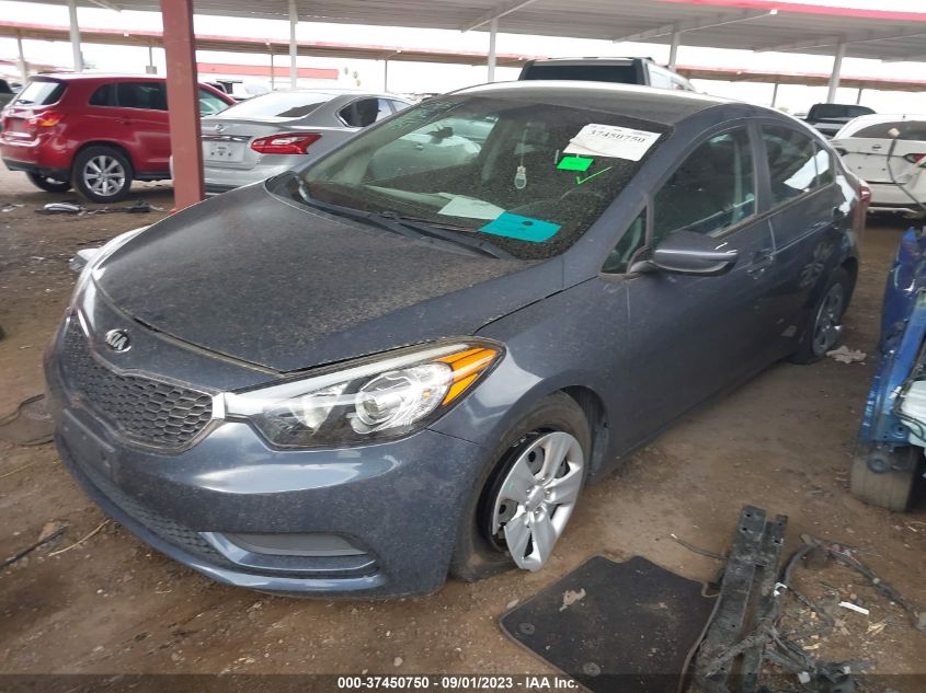 2016 KIA FORTE LX - KNAFK4A66G5599169