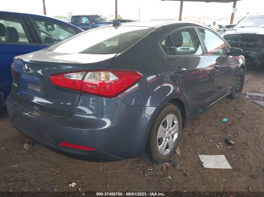 2016 KIA FORTE LX - KNAFK4A66G5599169