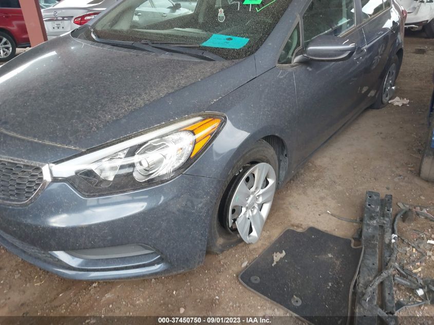 2016 KIA FORTE LX - KNAFK4A66G5599169