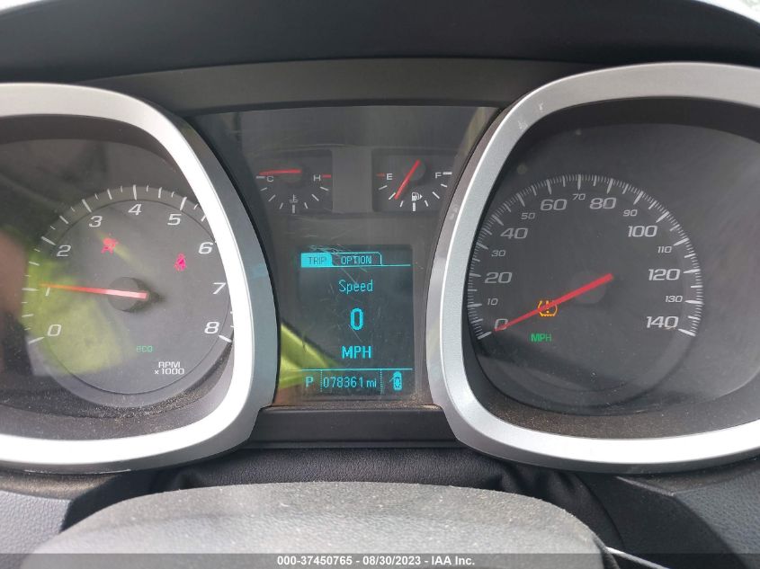 2013 CHEVROLET EQUINOX LT - 2GNFLEEKXD6236801