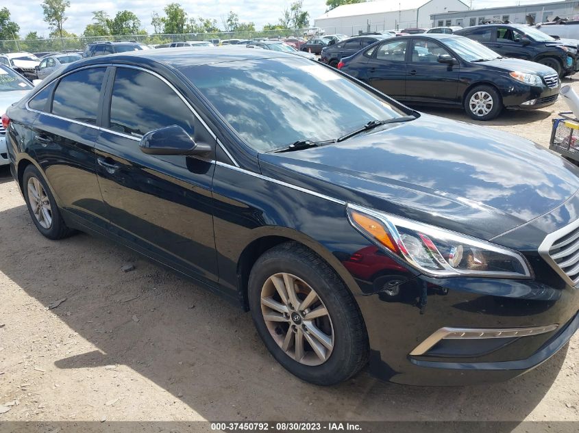 2015 HYUNDAI SONATA 2.4L SE - 5NPE24AF5FH094267