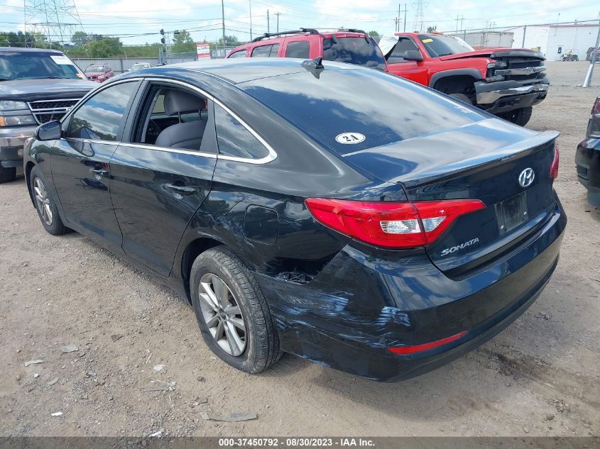 2015 HYUNDAI SONATA 2.4L SE - 5NPE24AF5FH094267