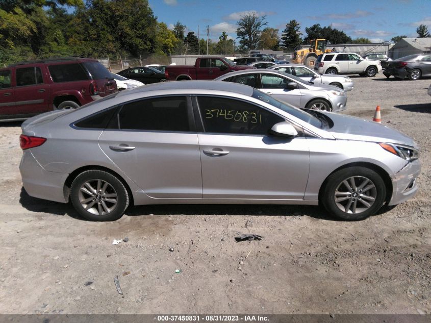 2017 HYUNDAI SONATA 2.4L - 5NPE24AF5HH545040