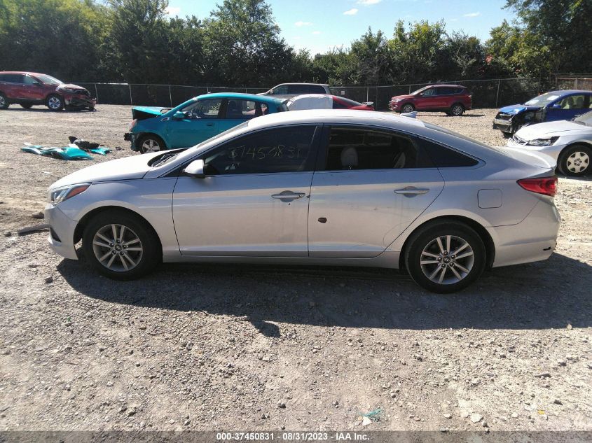 2017 HYUNDAI SONATA 2.4L - 5NPE24AF5HH545040