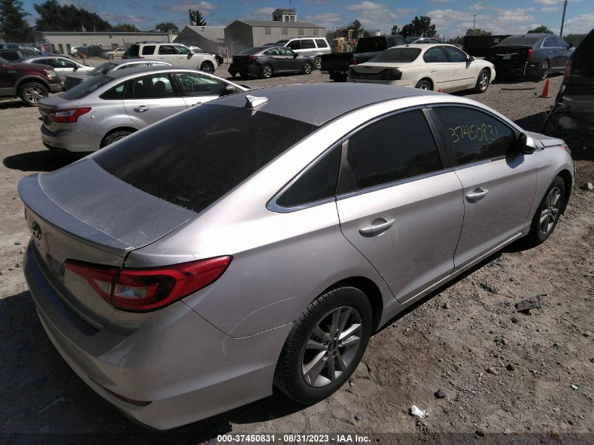 2017 HYUNDAI SONATA 2.4L - 5NPE24AF5HH545040