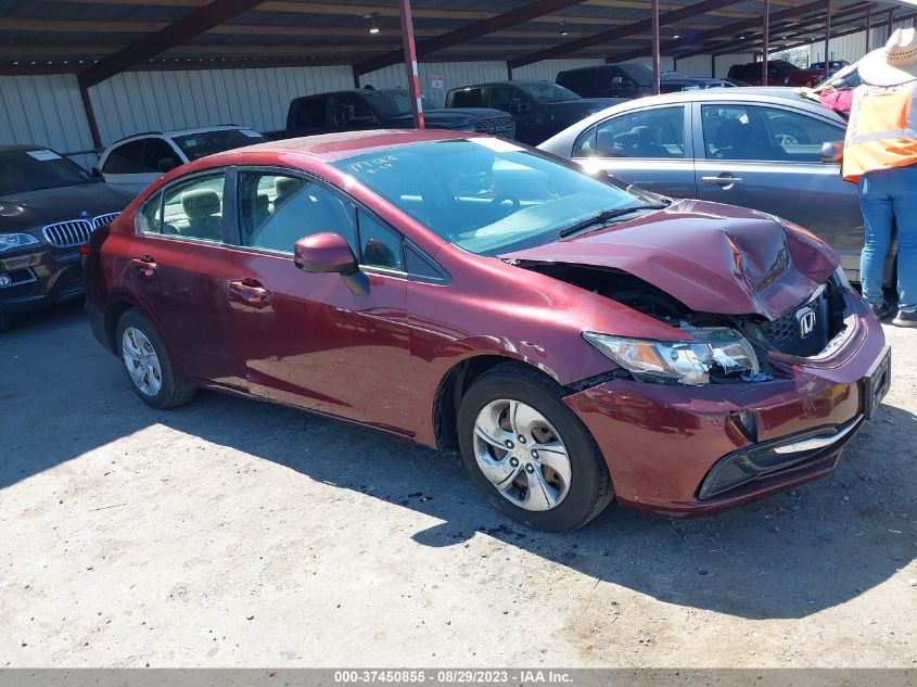 2013 HONDA CIVIC SDN LX - 19XFB2F51DE290779