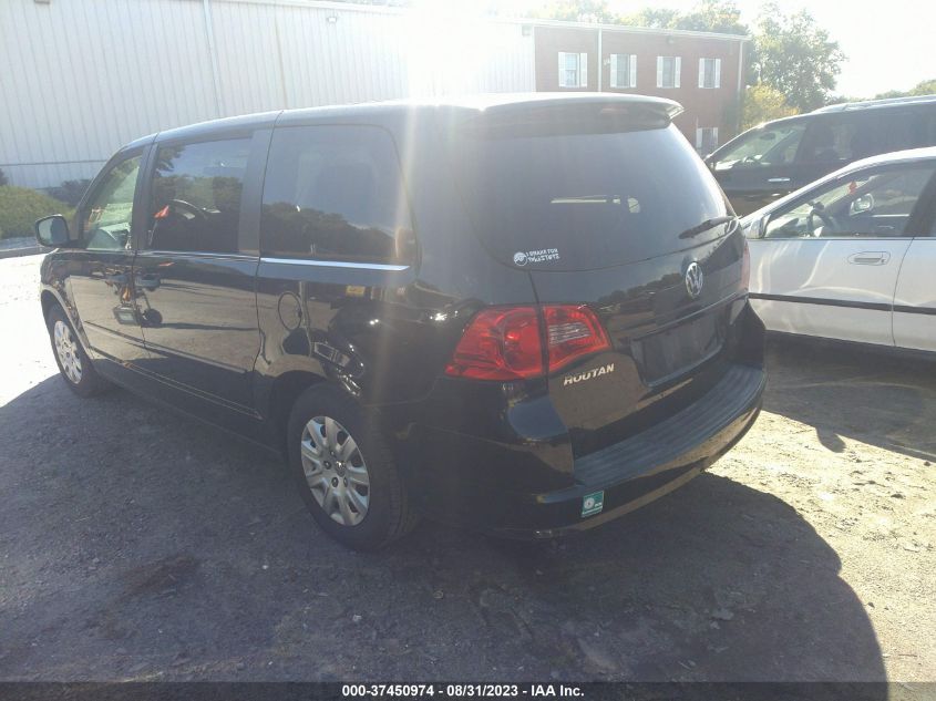 2013 VOLKSWAGEN ROUTAN S 2C4RVAAG0DR725412