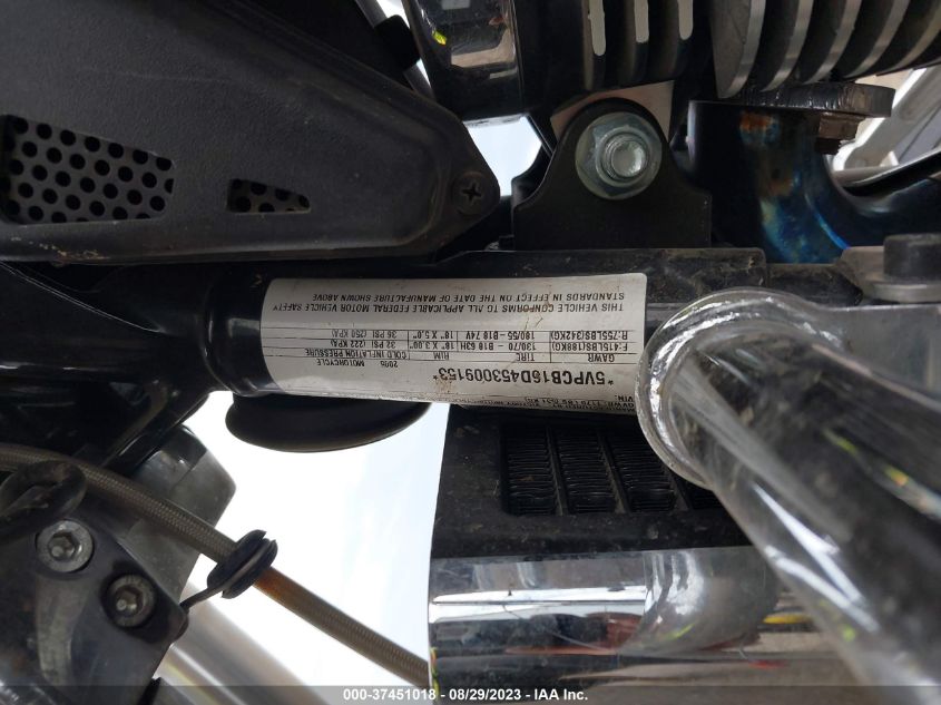 2005 VICTORY MOTORCYCLES KINGPIN 5VPCB16D453009153