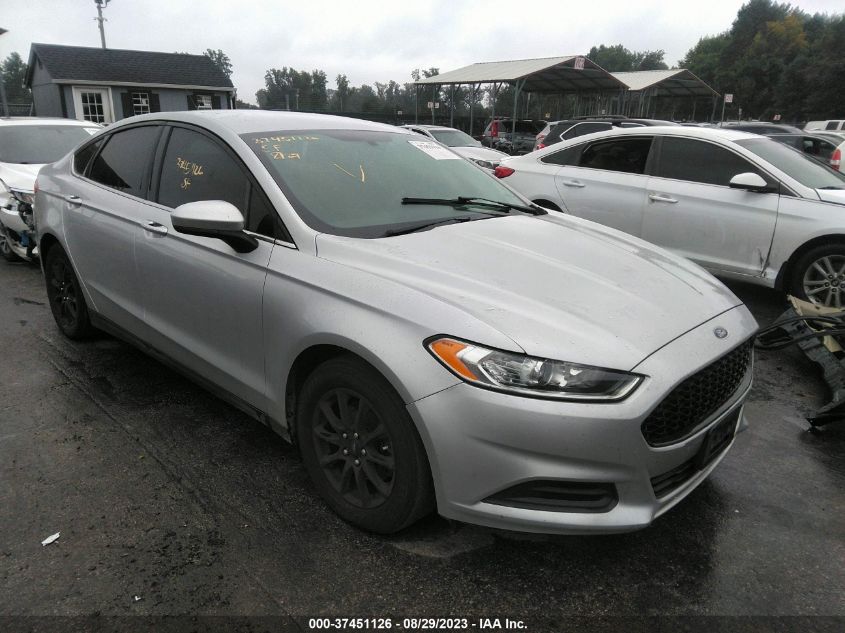 2016 FORD FUSION S - 3FA6P0G79GR324444