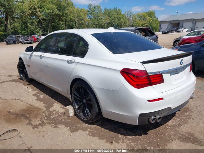 2013 BMW 7 SERIES 750LI XDRIVE - WBAYF8C50DD140469
