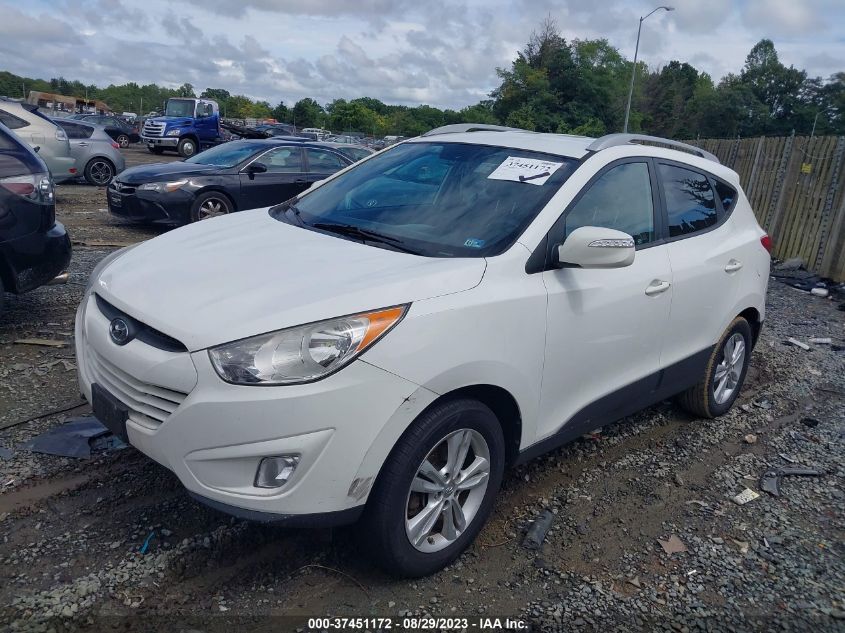 2013 HYUNDAI TUCSON GLS - KM8JU3AC5DU549397