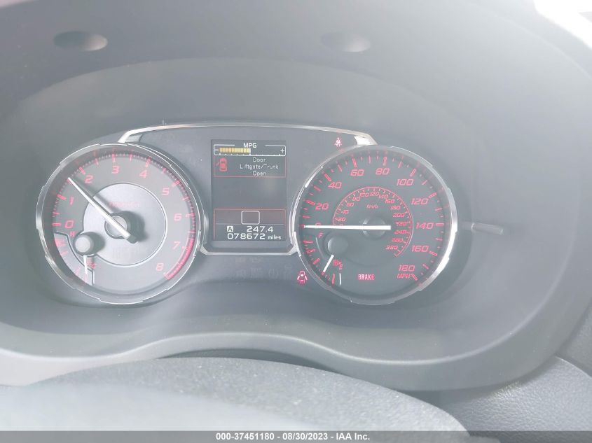 2017 SUBARU WRX - JF1VA1B63H9816885