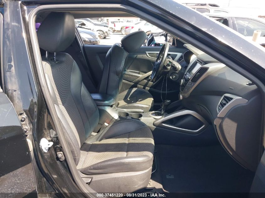 2013 HYUNDAI VELOSTER W/BLACK INT - KMHTC6AD6DU169426