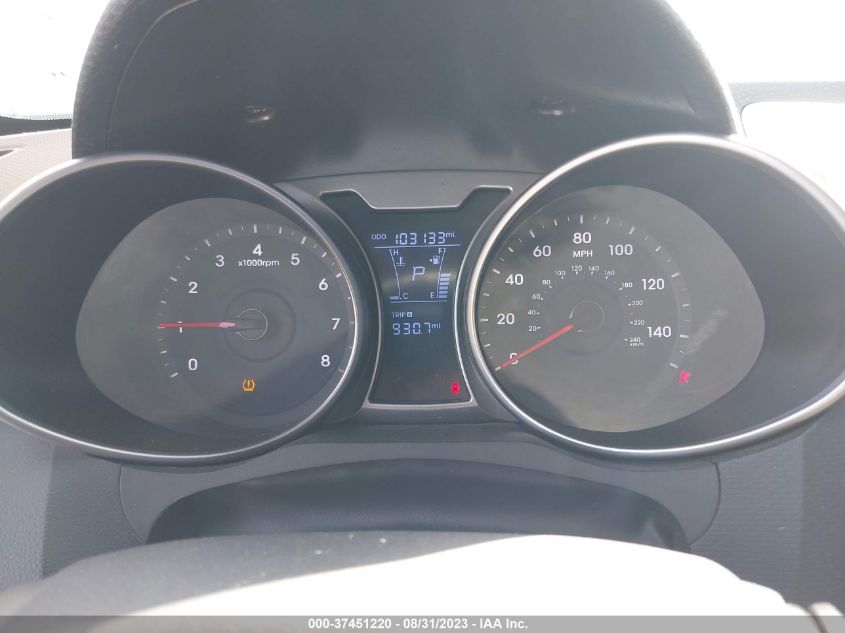 2013 HYUNDAI VELOSTER W/BLACK INT - KMHTC6AD6DU169426