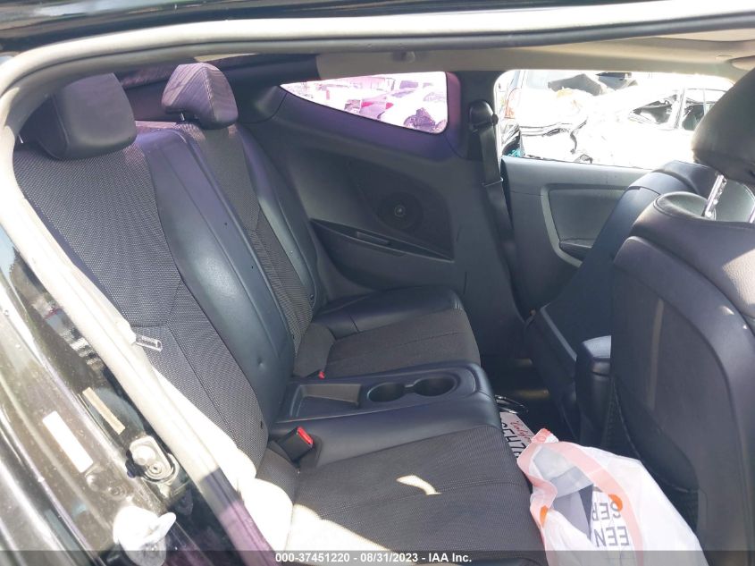 2013 HYUNDAI VELOSTER W/BLACK INT - KMHTC6AD6DU169426