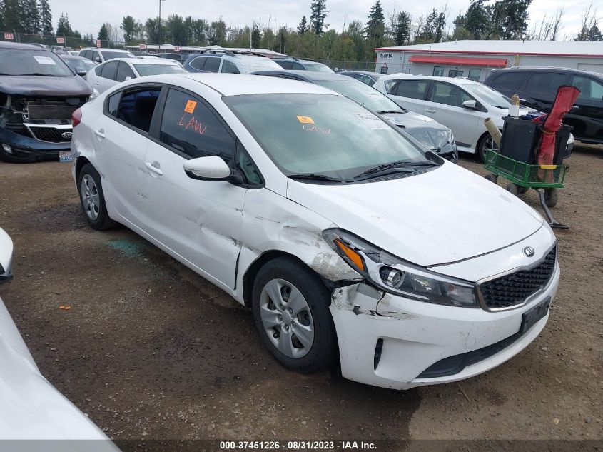 2017 KIA FORTE LX - 3KPFL4A70HE039498