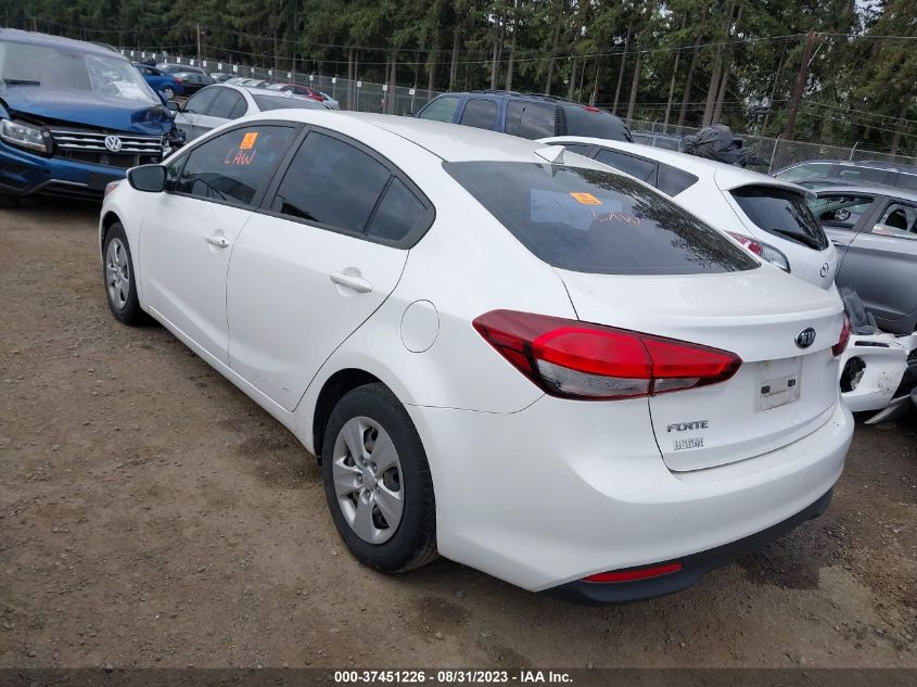 2017 KIA FORTE LX - 3KPFL4A70HE039498