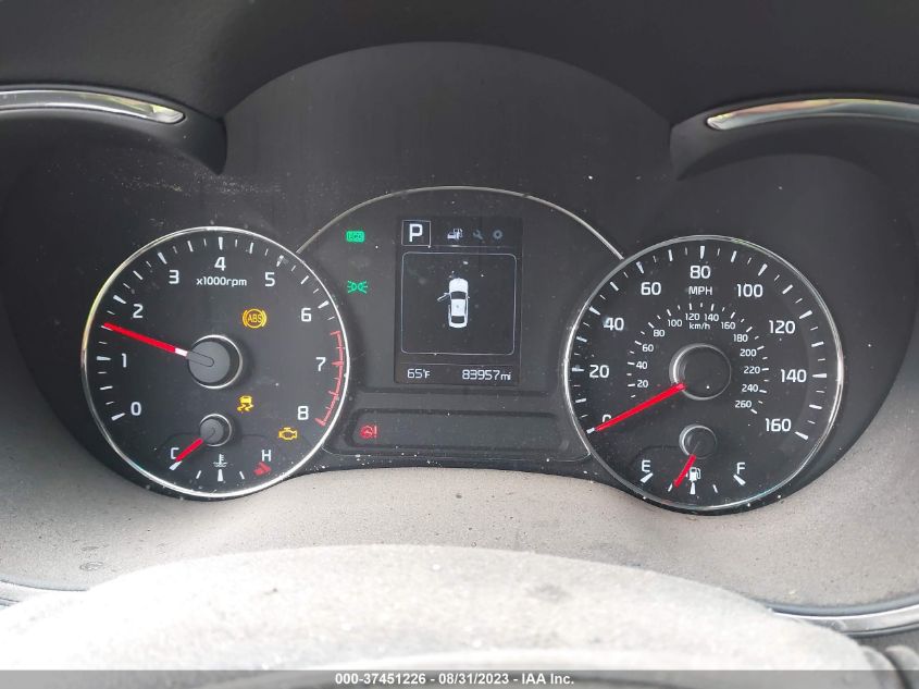 2017 KIA FORTE LX - 3KPFL4A70HE039498