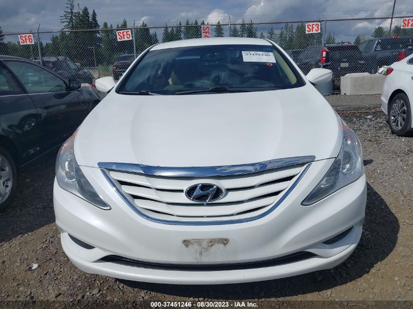 2013 HYUNDAI SONATA GLS PZEV - 5NPEB4AC9DH697841