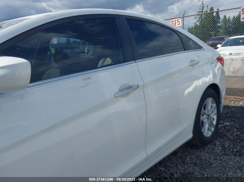 2013 HYUNDAI SONATA GLS PZEV - 5NPEB4AC9DH697841