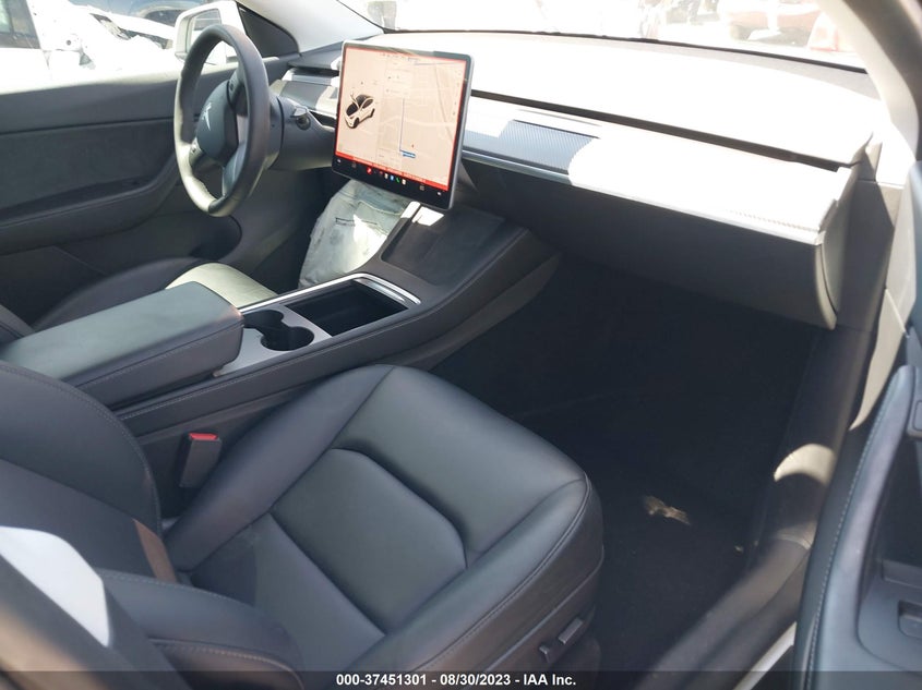 VIN 7SAYGDEF5NF443842 2022 TESLA MODEL Y PERFORMANCE