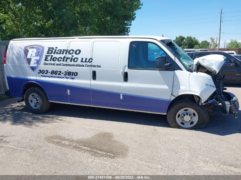 2014 CHEVROLET EXPRESS CARGO VAN - 1GCWGGFA5E1105570