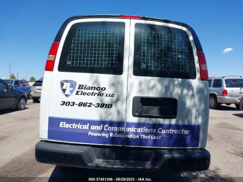 2014 CHEVROLET EXPRESS CARGO VAN - 1GCWGGFA5E1105570