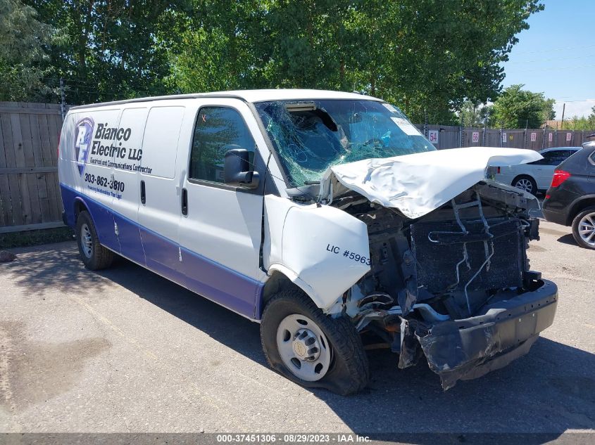 2014 CHEVROLET EXPRESS CARGO VAN - 1GCWGGFA5E1105570