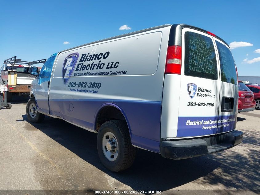 2014 CHEVROLET EXPRESS CARGO VAN - 1GCWGGFA5E1105570