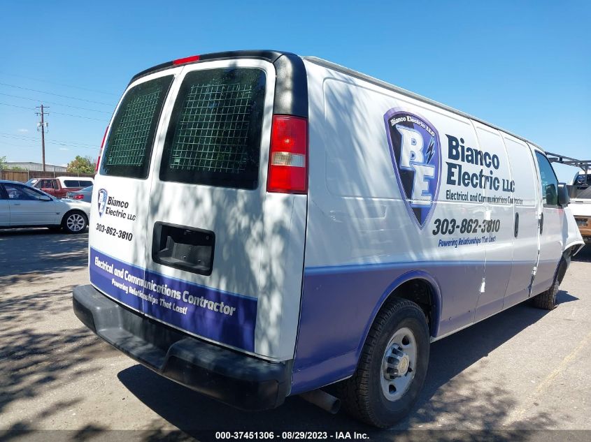 2014 CHEVROLET EXPRESS CARGO VAN - 1GCWGGFA5E1105570