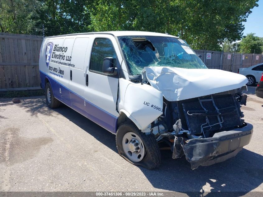 2014 CHEVROLET EXPRESS CARGO VAN - 1GCWGGFA5E1105570