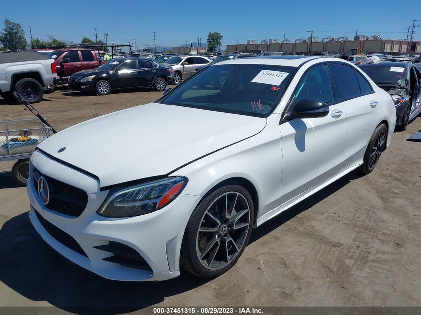 VIN 55SWF8DB9LU328668 2020 MERCEDES-BENZ C-CLASS C 300