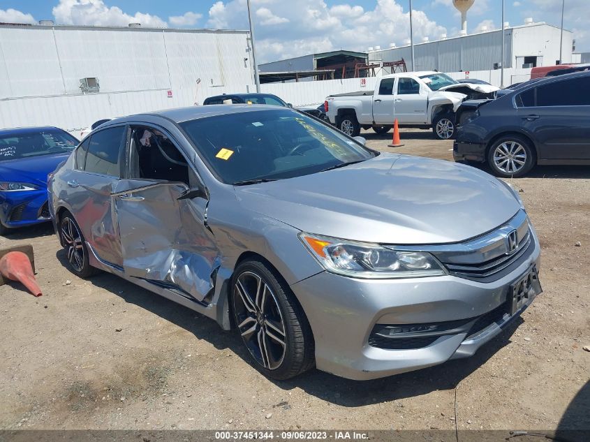 2017 HONDA ACCORD SEDAN SPORT - 1HGCR2F56HA145715