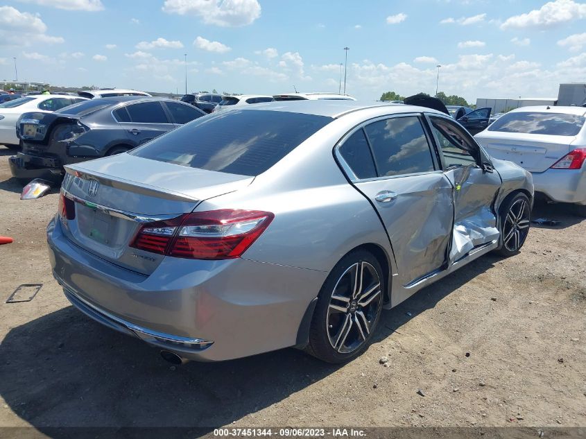 2017 HONDA ACCORD SEDAN SPORT - 1HGCR2F56HA145715