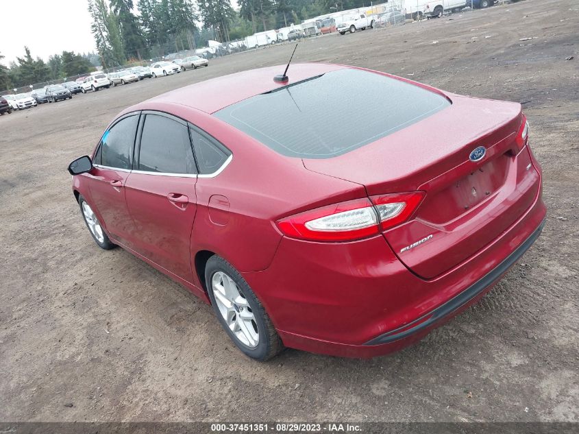 2015 FORD FUSION SE - 3FA6P0H70FR295509