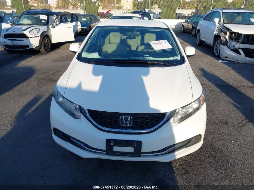 2013 HONDA CIVIC SDN LX - 19XFB2F55DE258837