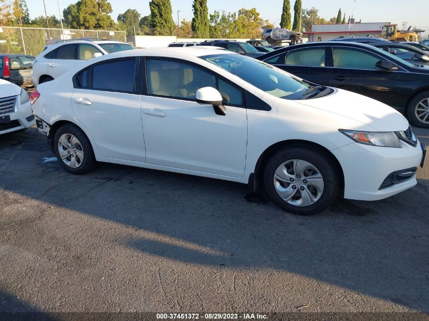 2013 HONDA CIVIC SDN LX - 19XFB2F55DE258837