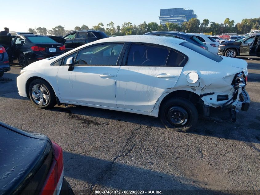 2013 HONDA CIVIC SDN LX - 19XFB2F55DE258837