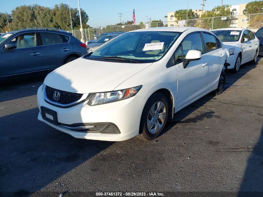 2013 HONDA CIVIC SDN LX - 19XFB2F55DE258837
