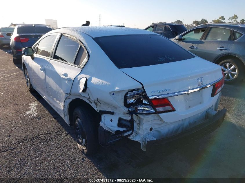 2013 HONDA CIVIC SDN LX - 19XFB2F55DE258837