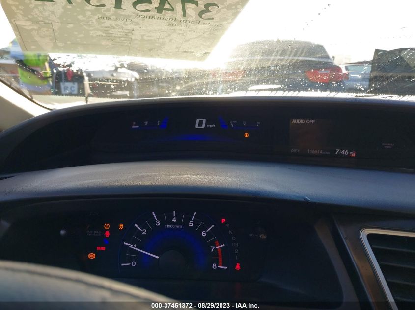 2013 HONDA CIVIC SDN LX - 19XFB2F55DE258837