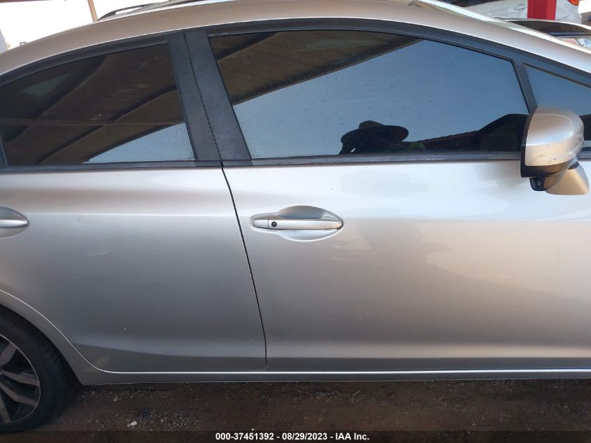 2014 HONDA CIVIC SEDAN EX-L - 19XFB2F93EE083752