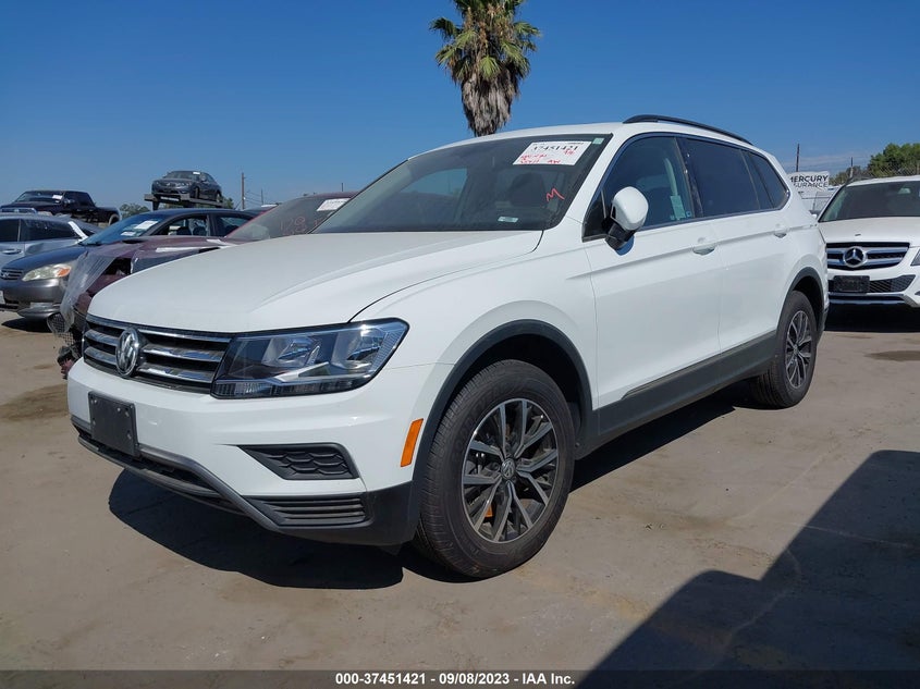 VIN 3VV3B7AX6MM047145 2021 VOLKSWAGEN TIGUAN SE/SE R-LINE BLACK/SEL