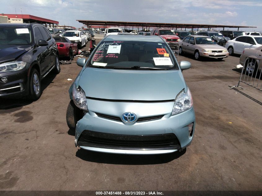 2015 TOYOTA PRIUS FOUR - JTDKN3DU0F1895159