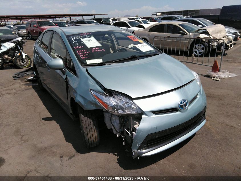 2015 TOYOTA PRIUS FOUR - JTDKN3DU0F1895159