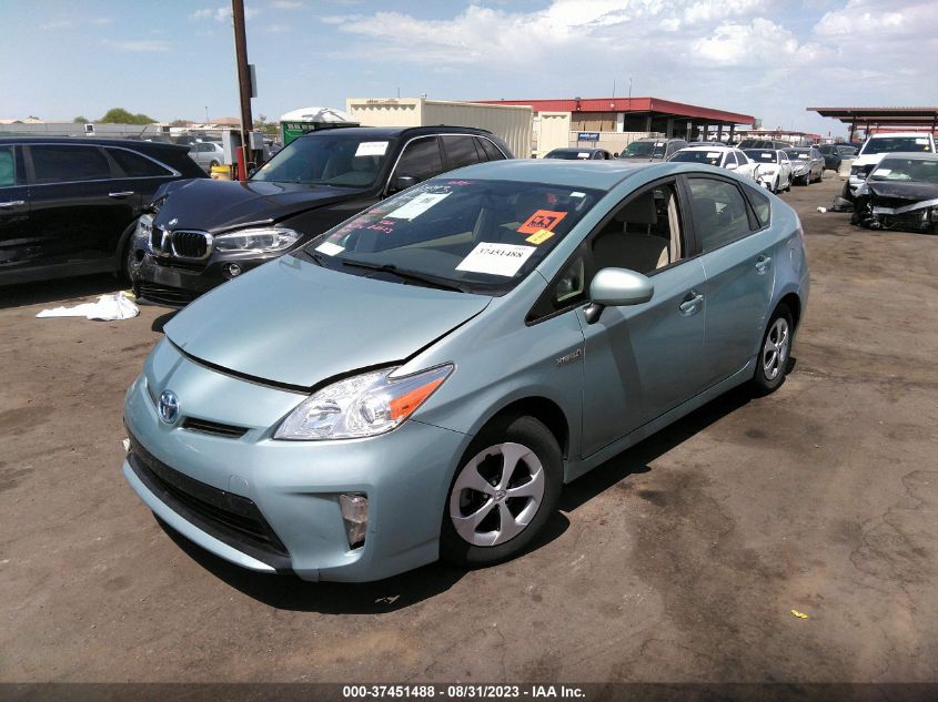 2015 TOYOTA PRIUS FOUR - JTDKN3DU0F1895159