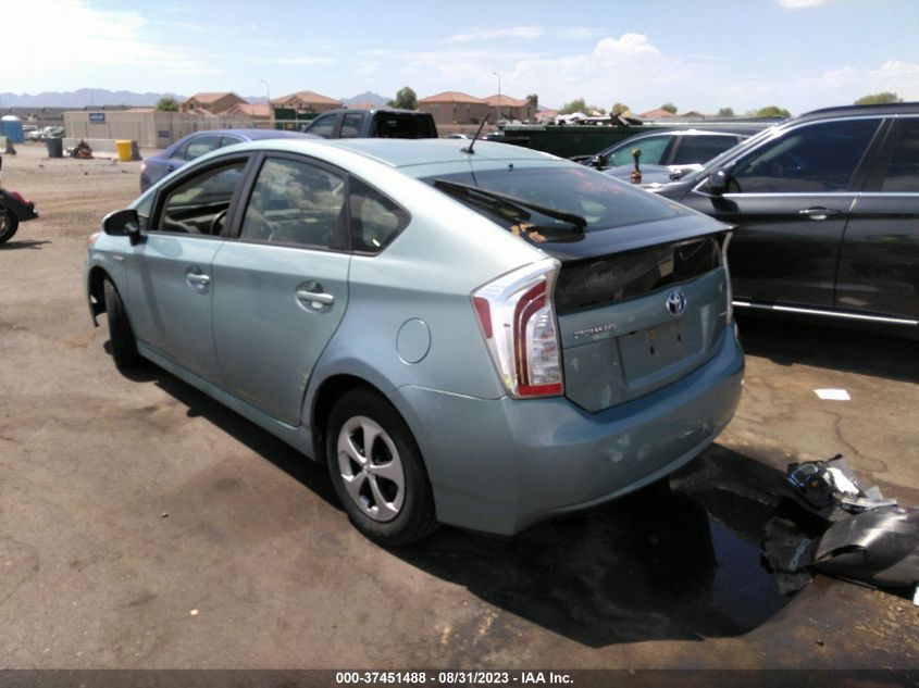 2015 TOYOTA PRIUS FOUR - JTDKN3DU0F1895159